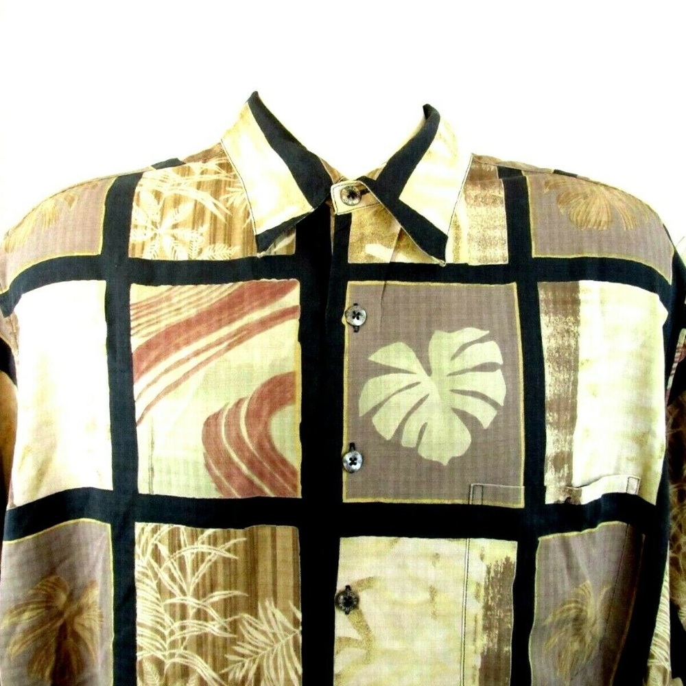 TORI RICHARD 100% SILK HAWAIIAN SHIRT